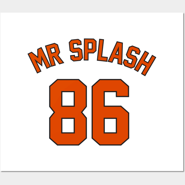 Mr. Splash Wall Art by CanossaGraphics